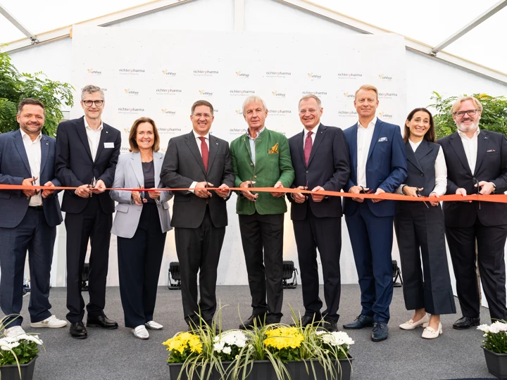 Richter Pharma AG investiert 35 Millionen Euro in den Standort